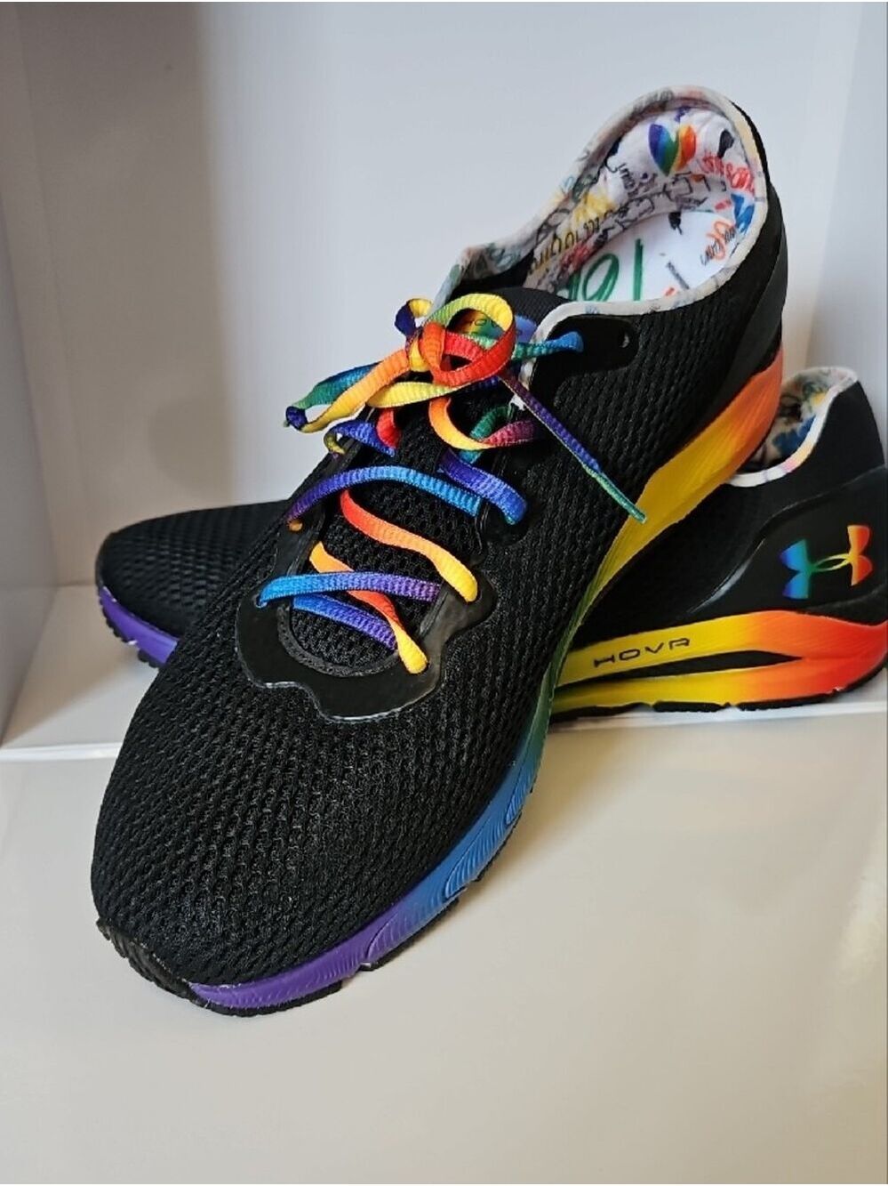 Under Armour Hovr Sonic Pride Sneakers Size 11 - Picture 3 of 10